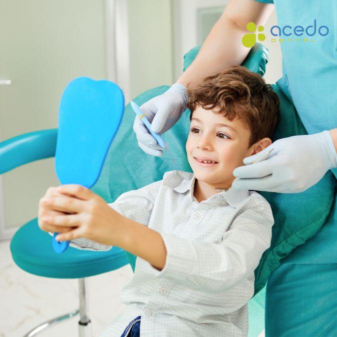 manchas blancas en los dientes niños