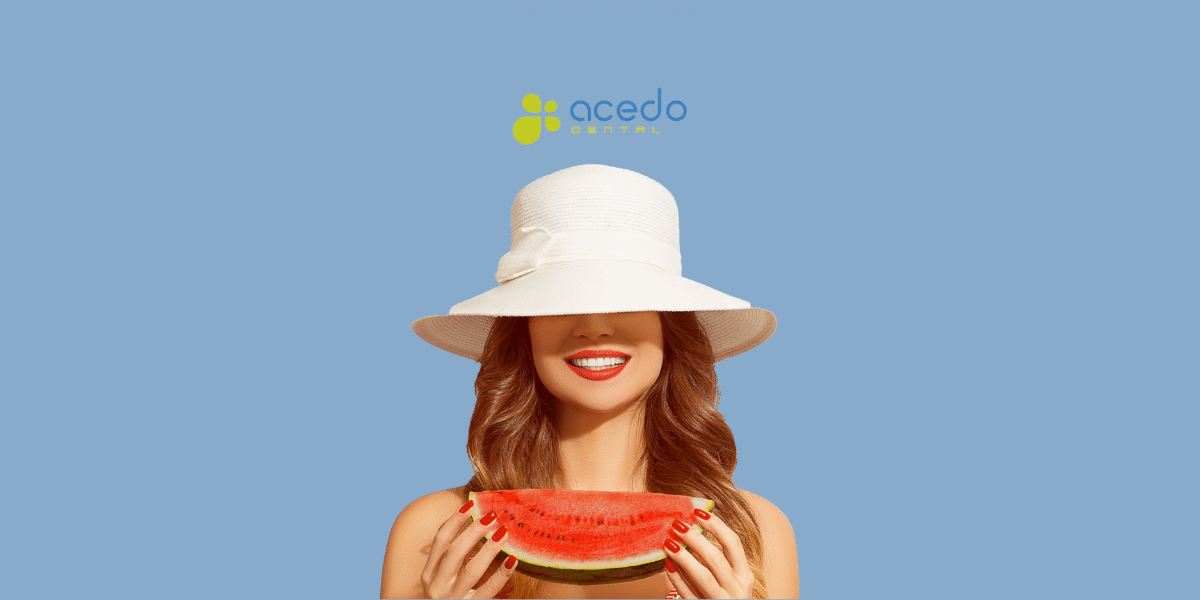 cuidar tu salud bucal en verano con acedo