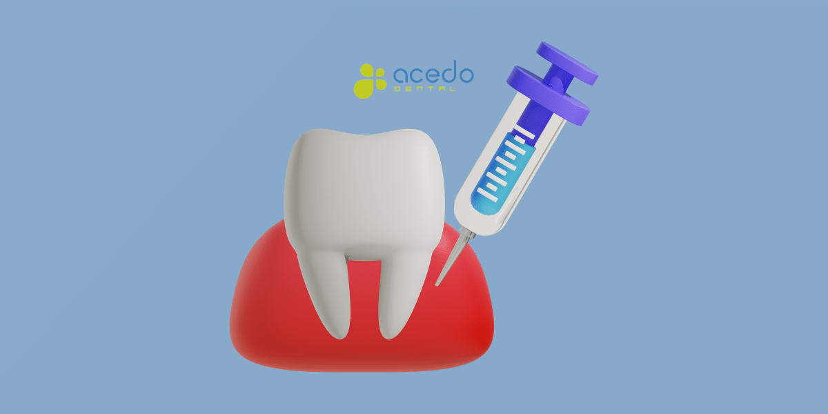 quitar la anestesia en Clínica Dental Acedo