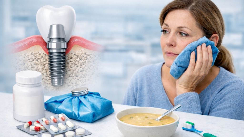 Cuidados tras implantes dentales